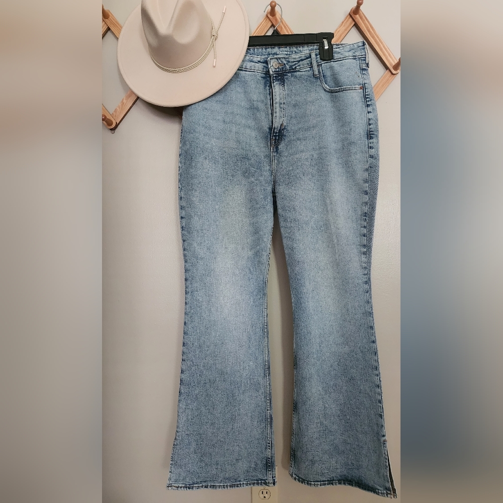 Women's High-waist flared jeans long inseam from Old Navy size 16